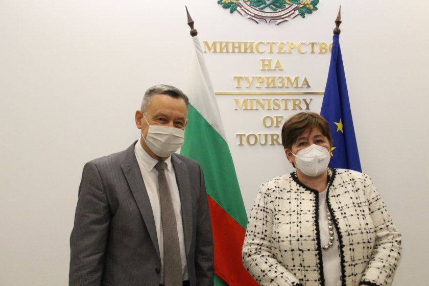 министър балтова среща посланика украйна работим доверието туристите