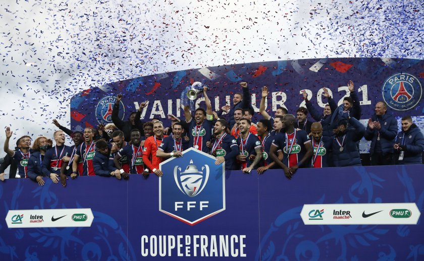 Пари Сен Жермен спечели Купата на Франция