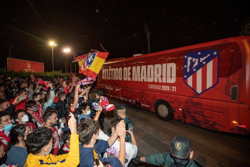 Празненства на Атлетико Мадрид