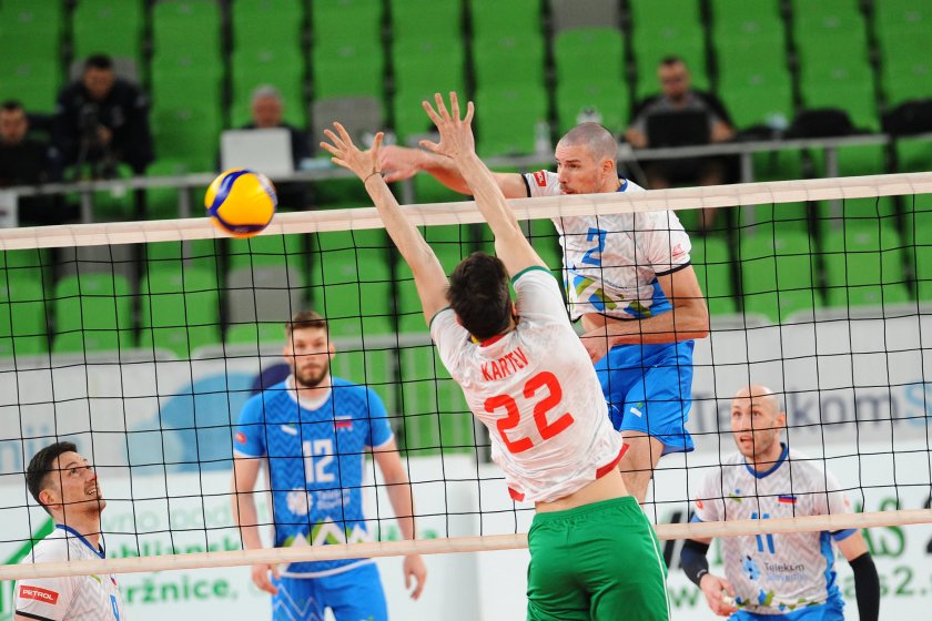 волейболистите завършиха победа турнира словения
