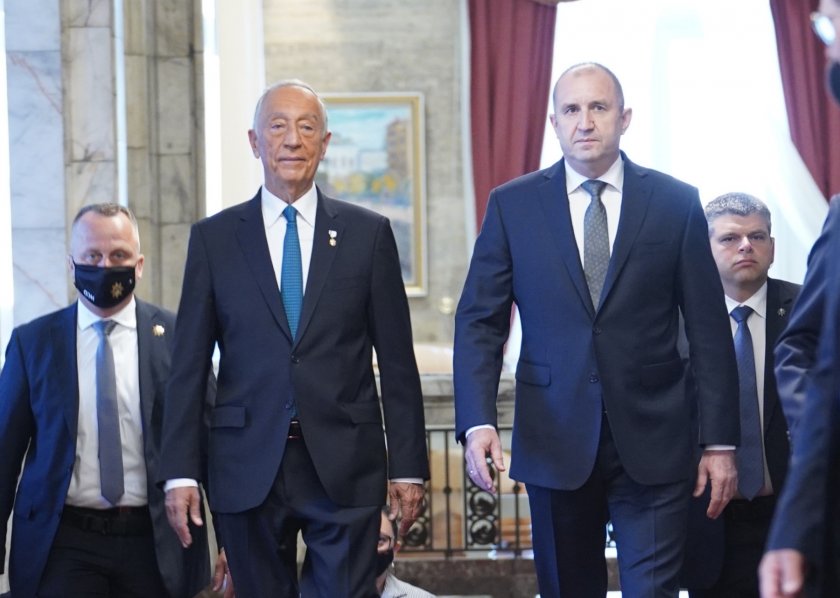 Президентът на Португалия Марсело Ребело де Соуза е на официално