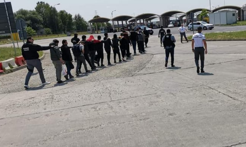 задържаха нелегални мигранти граничния пункт гюргево