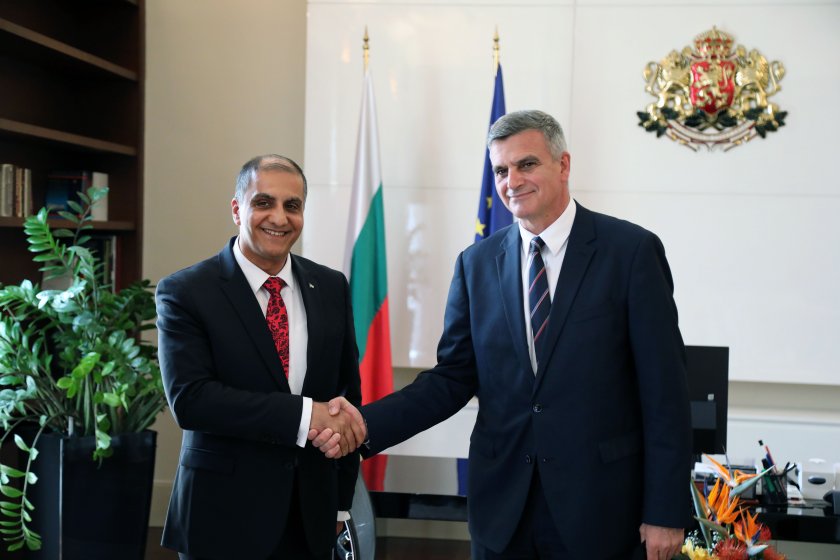 Министър-председателят Стефан Янев проведе среща с посланика на държавата Палестина
