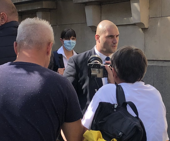 Европейският главен прокурор Лаура Кьовеши влезе в сградата на Министерството