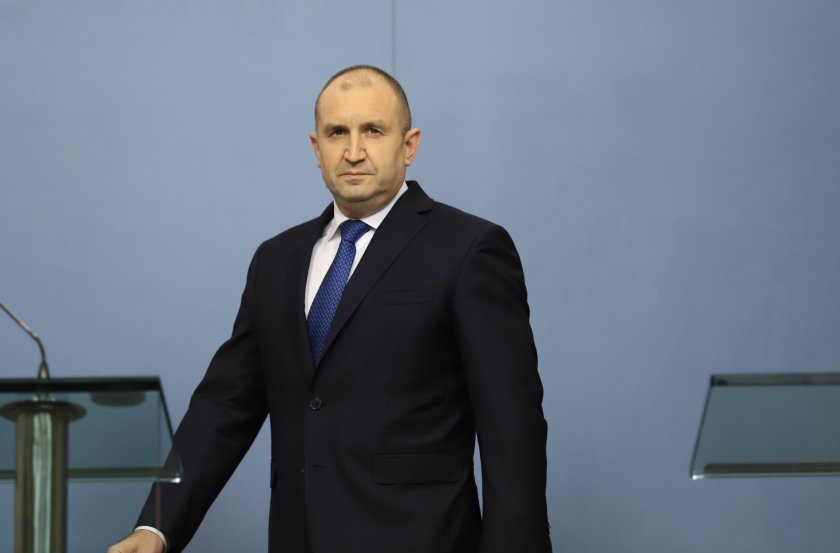 Държавният глава Румен Радев изказва съболезнования на семейството, близките и