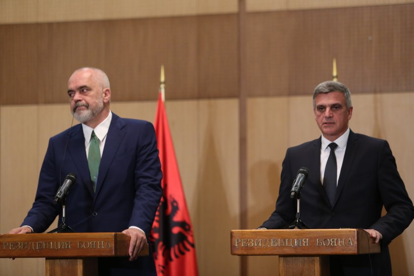 Стефан Янев обсъди европейската перспектива на Албания с Еди Рама