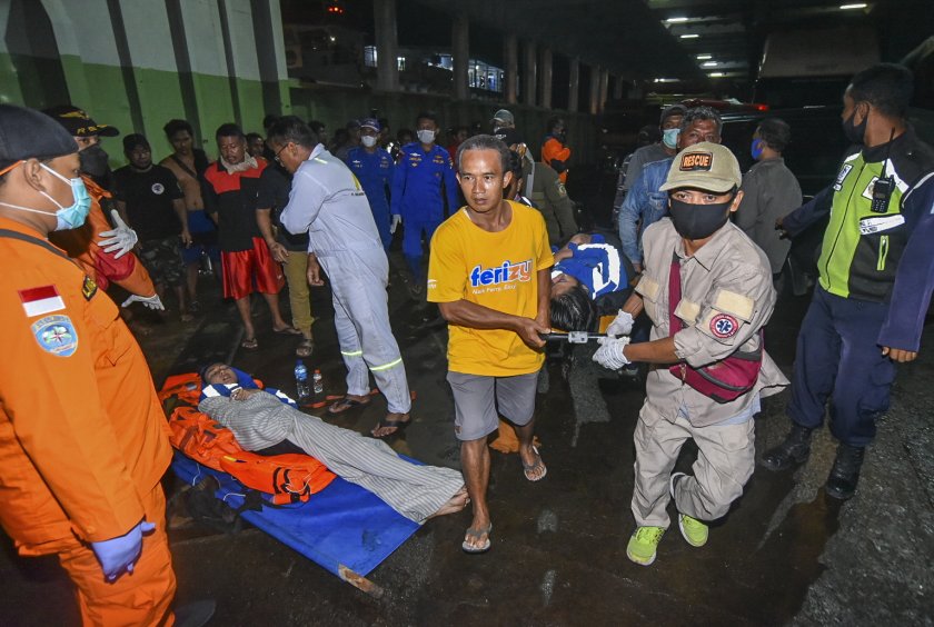 шестима загинали потъването ферибот бали