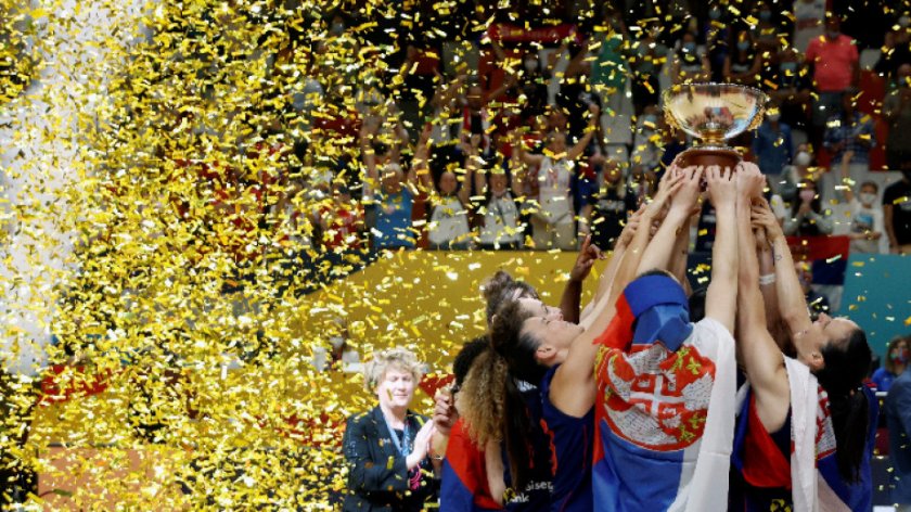 Сърбия триумфира на ЕвроБаскет 2021 за жени
