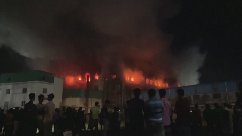 52-ма загинали и поне 30 ранени при пожар във фабрика