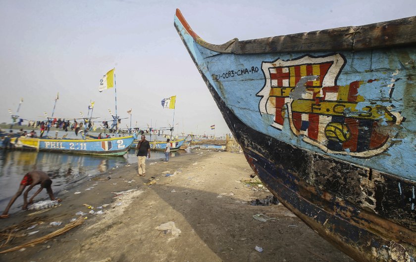 Плавателен съд потъна край югоизточното крайбрежие на Либерия, като най-малко