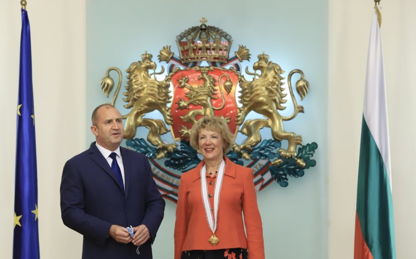 Президентът удостои посланика на Нидерландия с орден „Мадарски конник“