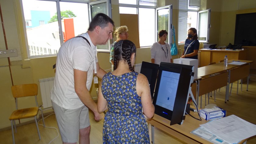 избирателната активност часа благоевградска област
