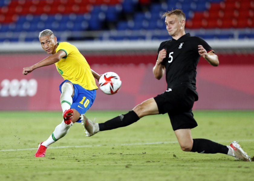 бразилия срази германия мач гола олимпиадата