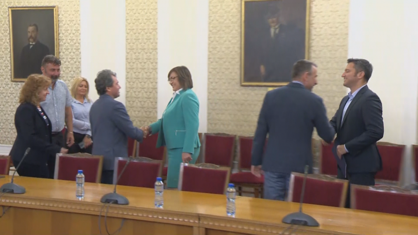 &bdquo;Има такъв народ&ldquo; проведе консултации за съставяне на правителство с