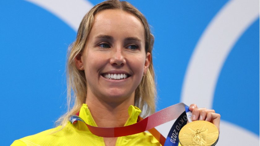 емма маккеън осигури шести златен медал австралия олимпийския плувен басейн