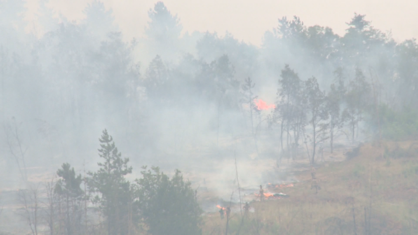 Пети ден бушуват пожари в Република Северна Македония. Обстановката се