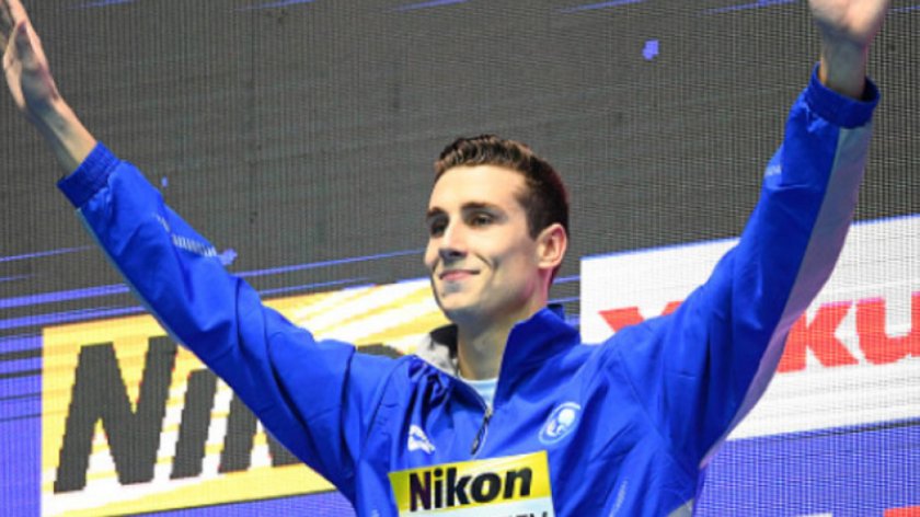 българин плуващ гърция участва финала метра свободен стил