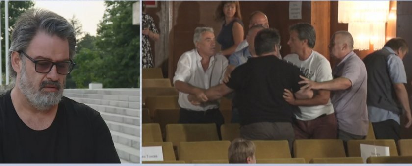 Общински съветници от Шумен вчера се сбиха по време на