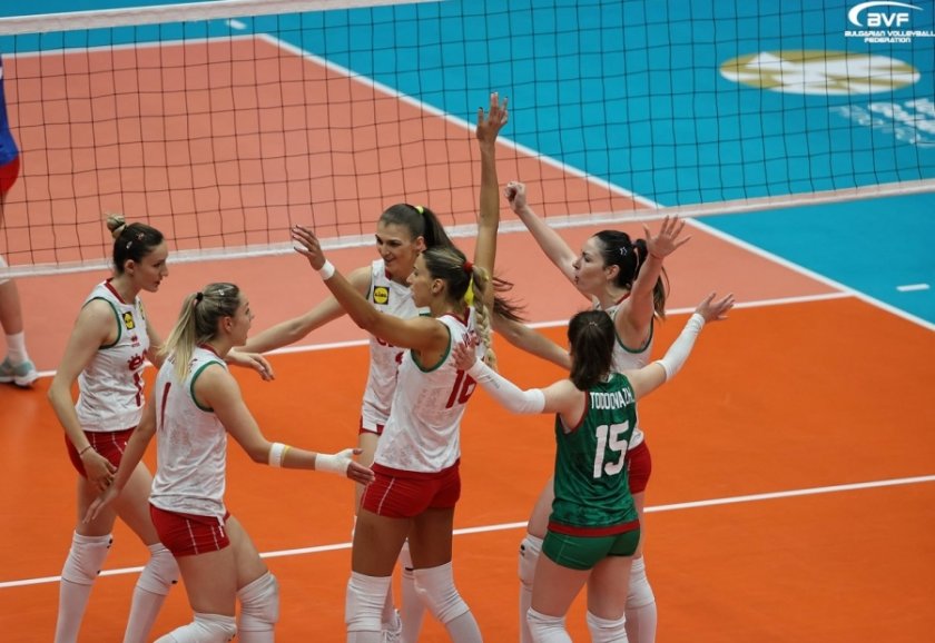 волейболистките българия втора победа румъния