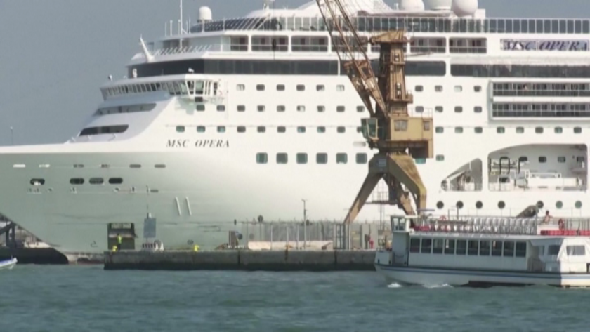 От днес е забранено на големите туристически кораби да влизат