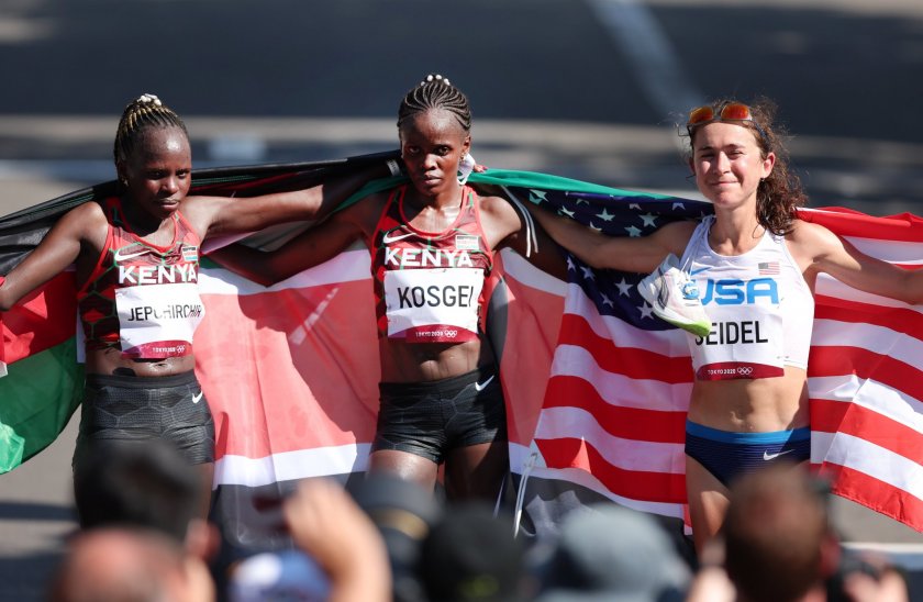 Триумф за Кения в женския маратон на Олимпиадата