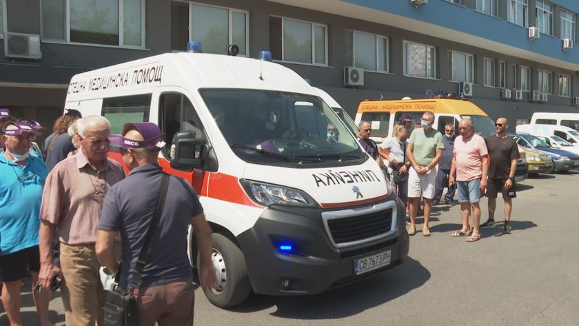 Протести на работещите в Спешна помощ се проведоха днес в