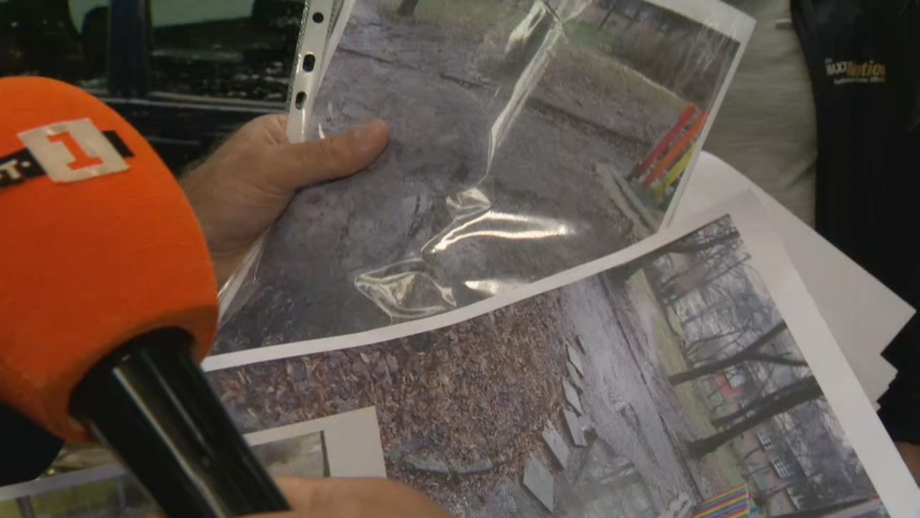 Жители на столичен квартал сами запълват дупките пред домовете си