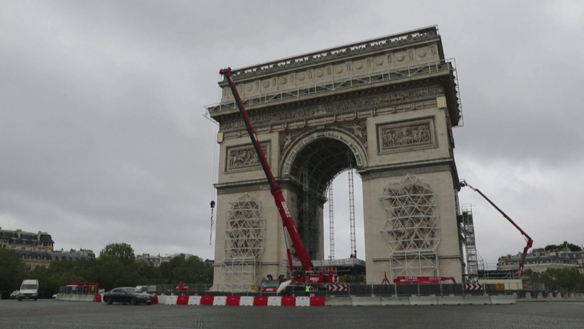 Триумфалната арка в Париж съвсем скоро ще бъде опакована по