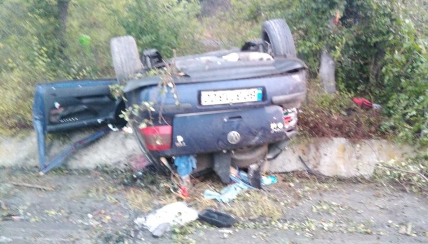Млад мъж загина при тежка катастрофа на пътя Бургас -
