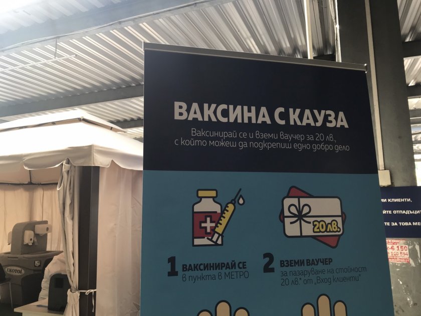 Ваксина с кауза: Раздават ваучери за храна на имунизирани в 5 града