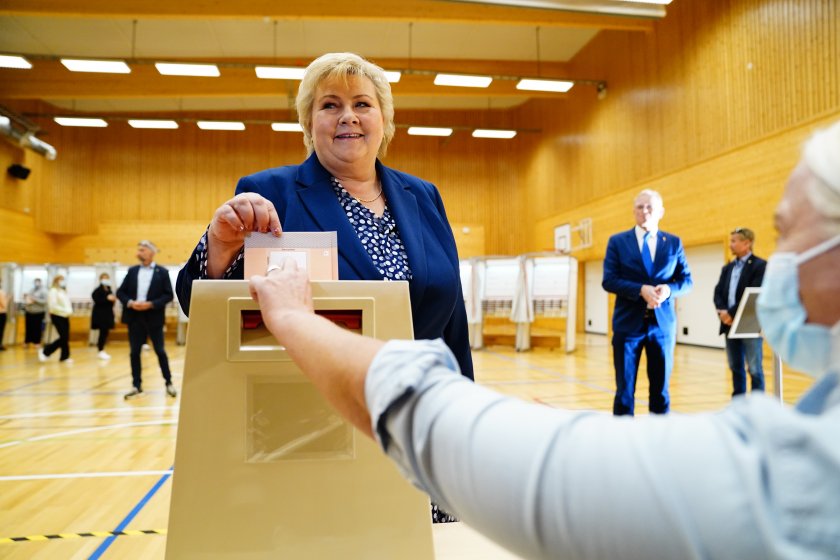 втори ден парламентарни избори норвегия