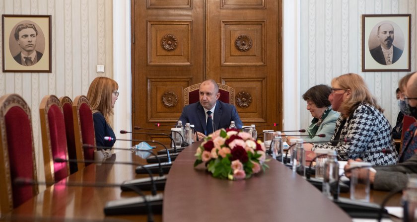 Държавният глава Румен Радев подписа указа за назначаването на Гергана