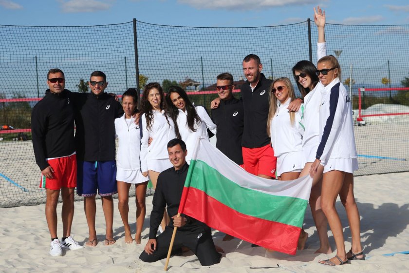 българия започва участието световната купа плажен тенис
