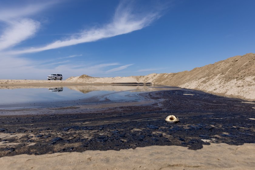 нефтен разлив южна калифорния заплашва превърне екокатастрофа