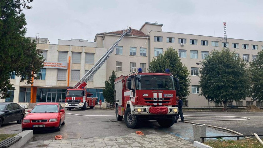 Въвеждат онлайн обучение заради щетите от пожара в Медицинския университет в Плевен