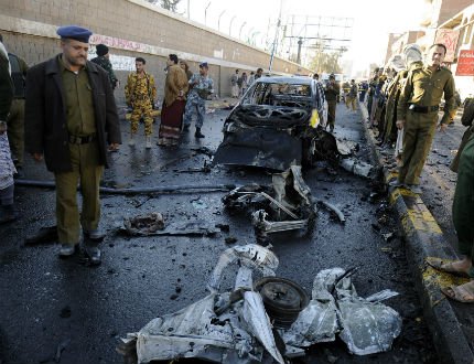 взрив йемен четирима убити