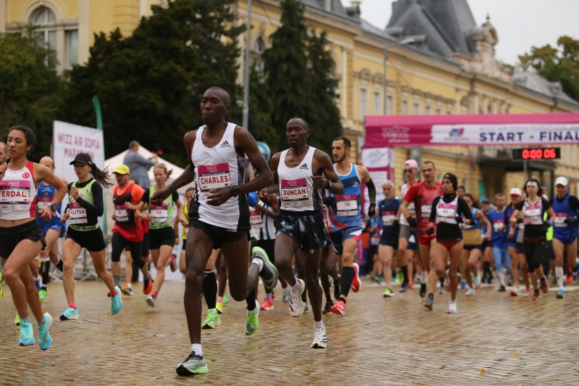 атлети кения турция триумфираха софийския маратон