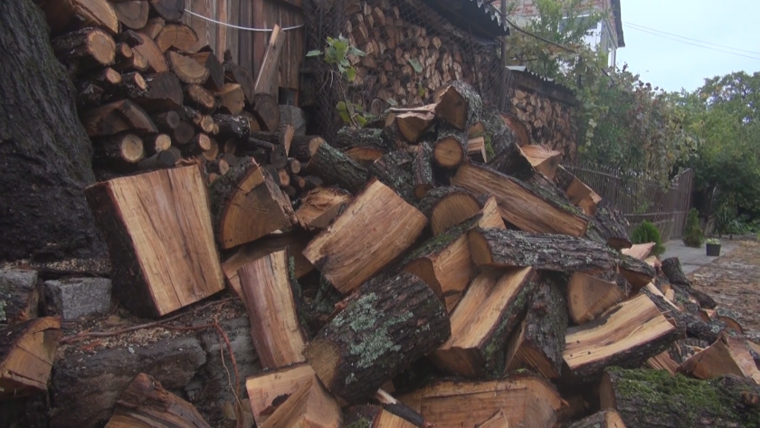 Проблем с дървата за огрев в Черноморец