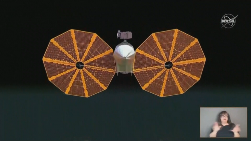 След минути към Космоса ще полети Луси - роботизираният апарат