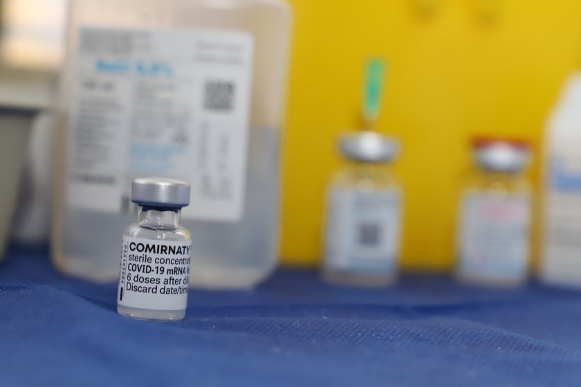 При изпълнението на Националната ваксинационна кампания срещу COVID-19 в България