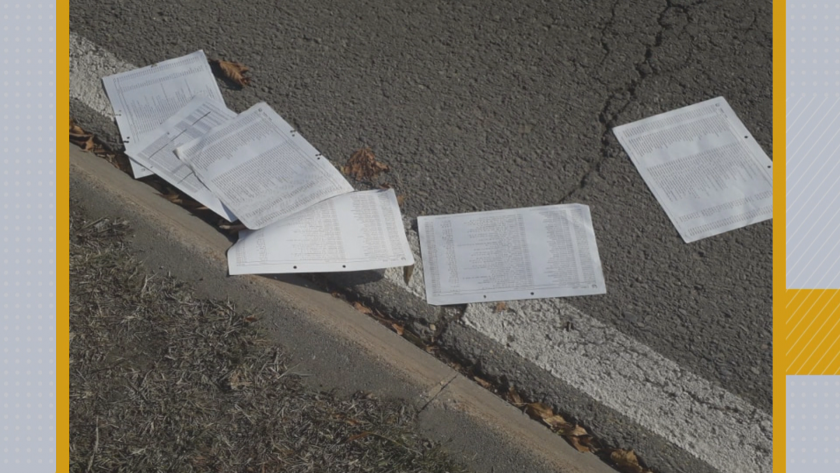 Куп документи с лични данни бяха разпилeни по столичен булевард.