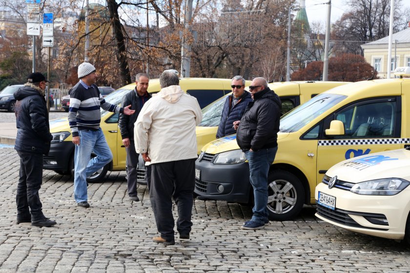 таксиметровият синдикат излиза две протестни акции софия