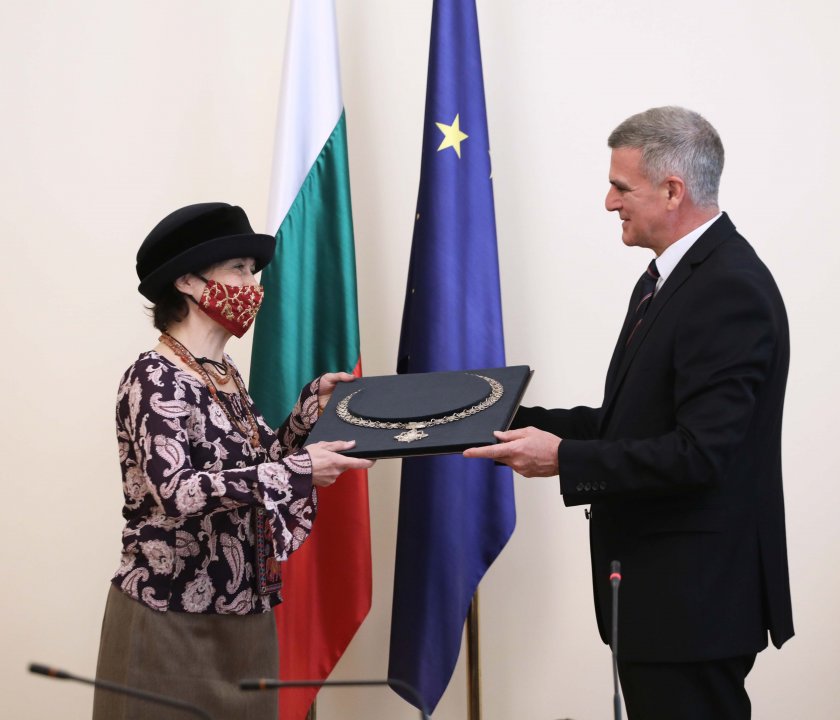 Министър-председателят Стефан Янев връчи годишната държавна награда Св. Паисий Хилендарски.