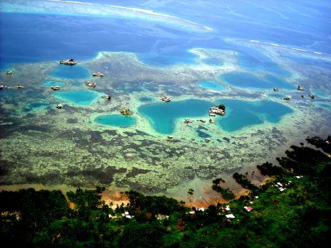 океанът погълна пет соломоновите острови