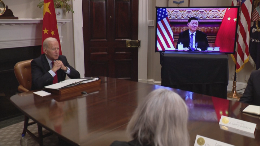 Първа среща лице в лице, макар и онлайн, между президентите