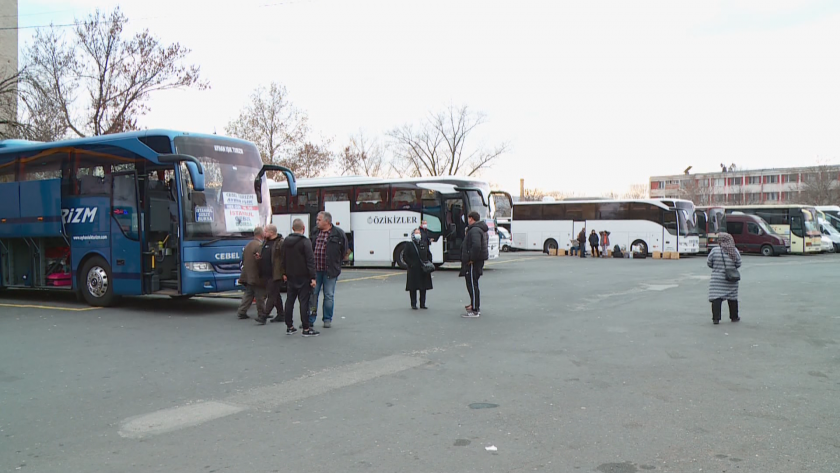 На автогарата в Кърджали този път няма извънредно пристигащи автобуси