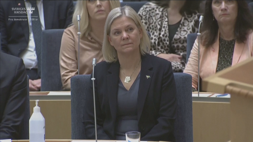 Шведският парламент преназначи Магдалена Андершон за премиер