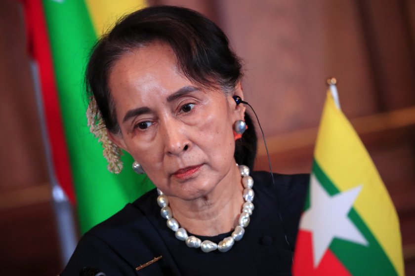 Бившият граждански лидер на Мианмар - Сан Су Чи, е