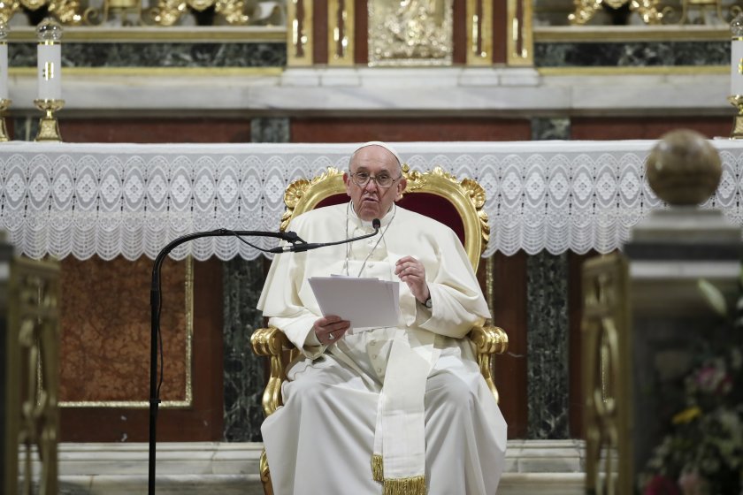 Папа Франциск обвини Европа в липсата на координация по въпросите