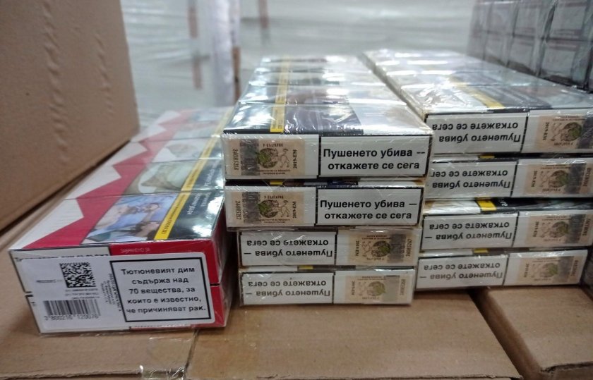 задържаха 280 000 къса цигари летища страната
